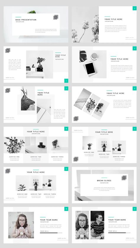 Minimal PowerPoint Template. 30 Slides Powerpoint Cover Page Design, Minimal Ppt Template, Minimal Slide Design, Minimal Ppt Design, Minimal Powerpoint Design, Minimal Presentation Layout, Minimal Presentation Design, Minimal Layout Design, Best Presentation Design