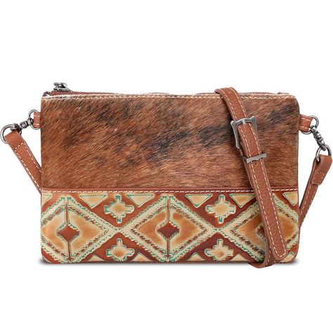 Montana West Cowhair Leather Crossbody Bag Cell Phone Purse Wallet For Women Western Cowgirl Small Clutch Crossbody Bag Western Bag, Rodeo Cowgirl, Western Purses, Women Crossbody Bag, Small Clutch, Aztec Pattern, Wristlet Clutch, Crossbody Wallet, Small Crossbody Bag