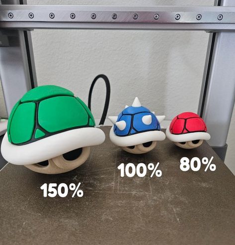 Mario Koopa Shell and Spiny Shell Multi Part by Playco3D - MakerWorld Koopa Shell, Mario Koopa, 1 May, Blue Shell, Glue Stick, Mario Kart, White Ring, Game Character, 3d Print