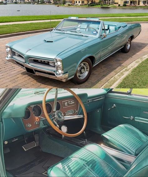 Tri-Power Drop-Top: 1966 Pontiac GTO 1972 Pontiac Gto, 1966 Pontiac Gto, 67 Gto, 1966 Gto, 1965 Pontiac Gto, Kamen Rider Ooo, Car Things, Old Vintage Cars, Dream Vehicles