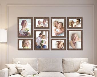 Frame Wall Collage, Picture Gallery Wall, Photo Arrangement, Gallery Wall Layout, Photo Layout, Family Photo Wall, Rustic Picture Frames, Rustic Pictures, Photo Wall Decor