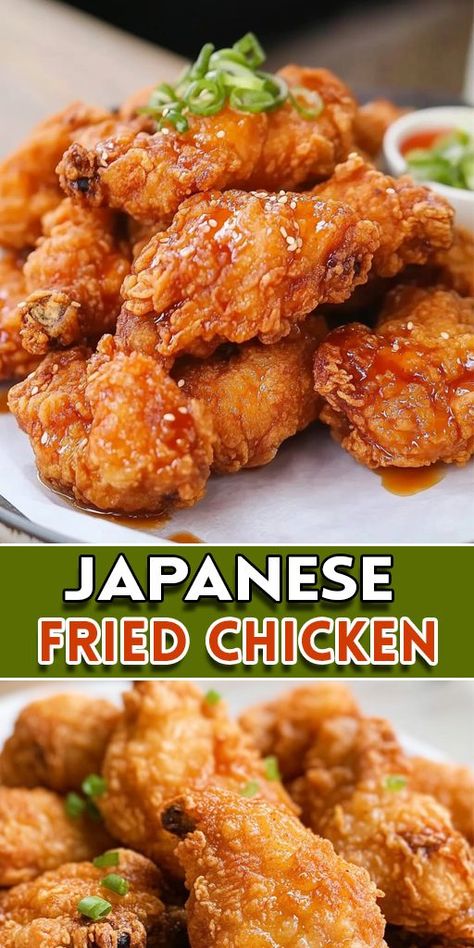 Try Karaage, a delicious and crispy Japanese fried chicken recipe that’s packed with flavor! 🍋 Marinated in soy sauce, ginger, and garlic, then fried to golden perfection, these bite-sized chicken pieces are irresistible. 🤤 Perfect for a quick snack, appetizer, or even as a main dish! 👉 Pin this recipe and save it for later! 📌 Tap to learn how to make the best Japanese Fried Chicken now! #JapaneseFriedChicken #KaraageRecipe #FriedChickenLovers Japanese Fried Chicken Karaage, Bonchon Soy Garlic Recipe, Chinese Fried Chicken Recipes, Airfryer Chicken Recipes, Fried Chicken Thighs Boneless, Japanese Chicken Recipes, Chicken Recipes Fried, Karage Chicken, Asian Fried Chicken