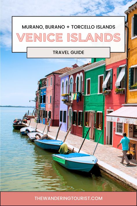 If you’re visiting Venice, Italy, for a few days, a trip to Murano, Burano, and Torcello Islands is well worth it! 🌟 Many wonder if it's worth taking a day away from Venice to visit these beautiful islands. Our guide explains how to get to Murano, Burano, and Torcello Islands and what to do on each one. We've also included an itinerary to ensure you make the most of your day trip! 🛶✨

#VeniceTravel #VeniceGuide #Murano #Burano Venice Guide, Burano Italy, Mexico Itinerary, Visit Venice, Italian Vacation, Spring 2025, Venice Travel, Island Travel, Northern Italy