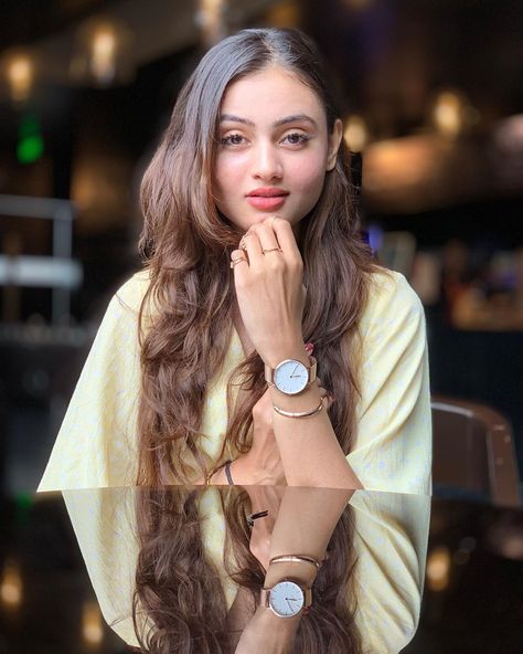 My Favorite watch from @danielwellington is now available for him and her! Check out the new Mesh 36mm watch! Also you can use my code… Janki Bodiwala, Short Hair Tomboy, Cluse Watch, Photo Poses, My Favorite, Short Hair Styles, Mesh, Media, Hair