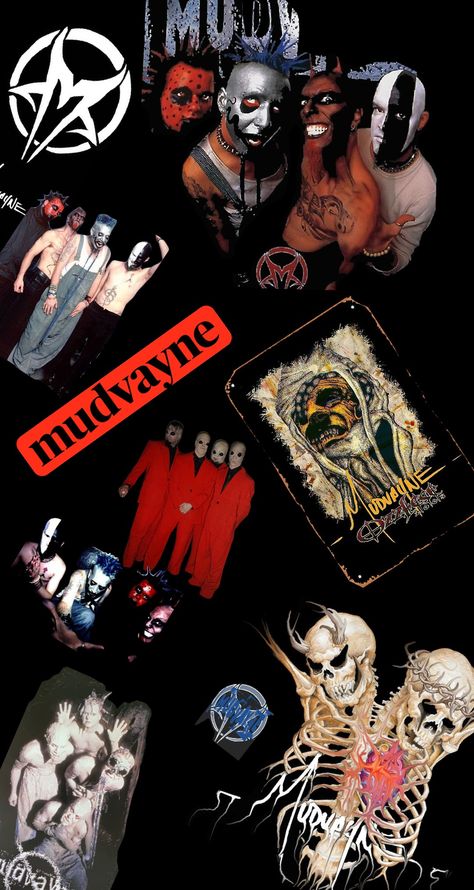 mudvayne Mudvayne Wallpaper, Tattoo Font For Men, Band Wallpapers, Tattoo Font, Band Pictures, Band Posters, Slipknot, Music Bands