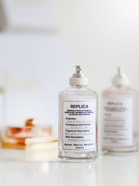 Replica 'Lazy Sunday Morning' by Maison Martin Margiela Replica Lazy Sunday Morning, Replica Lazy Sunday, Replica Fragrance, Kate Spiers, Maison Margiela Replica, Fragrance Photography, Lazy Sunday Morning, Fragrance Packaging, Pixi Beauty