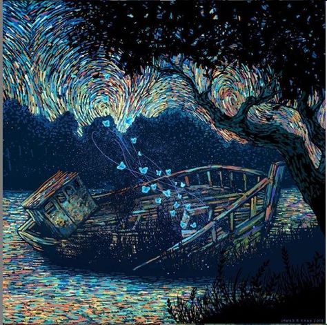 Hitesh Durgani, James R Eads, Whimsical Art Paintings, Line Artwork, Galaxy Painting, Jewish Art, Whimsical Art, Nature Pictures, Beautiful Paintings