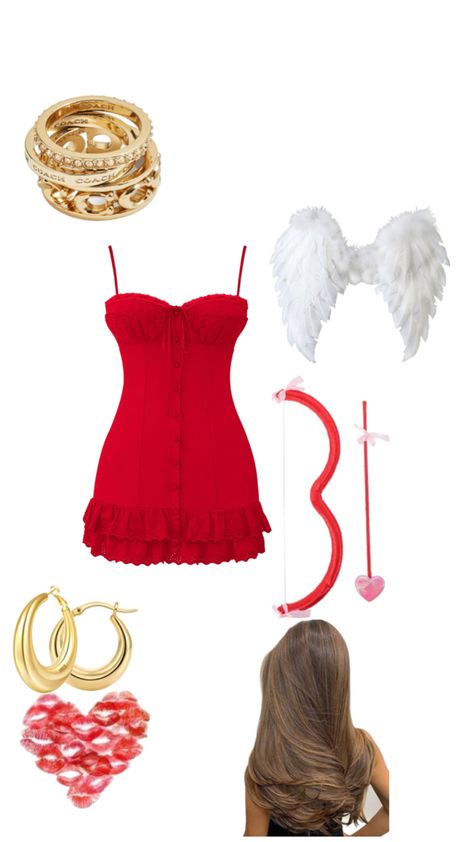 cupid halloween costume Cupid Costume Ideas, Cupid Halloween Costume, Cupid Costume, Costumes For Women, Halloween Outfits, Costume Ideas, Halloween Costume, Halloween Costumes, Halloween