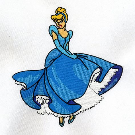 Musical & Fantasy Princess Cinderella Embroidery Design by EMBMall on Etsy Cinderella Embroidery, Design Catalog, Fantasy Princess, Princess Cinderella, Embroidery Supplies, Disney Studios, Free Machine Embroidery Designs, Free Machine Embroidery, Free Embroidery Designs