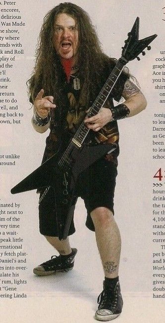 Dimebag Darrel, Metallica Black Album, Pantera Band, Dimebag Darrell, Best Guitarist, Awesome Outfits, Band Posters, Cool Guitar, Metal Bands