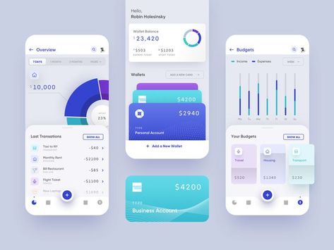 App Design Budget Planner App, Application Ui Design, Ui Design Mobile, Budget App, Mobile App Design Inspiration, App Interface Design, Finance App, Design Presentation, Mobile Ui Design