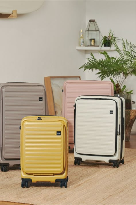 Modern Luggage With Luggage Sleeve, Lojel Luggage, Modern Luggage With Removable Pouch For On-the-go, Modern Luggage With Top Carry Handle For On-the-go, Portable Rectangular Luggage For On-the-go, Luggage Sets, Travel Items, Travel Tote, Everyday Carry