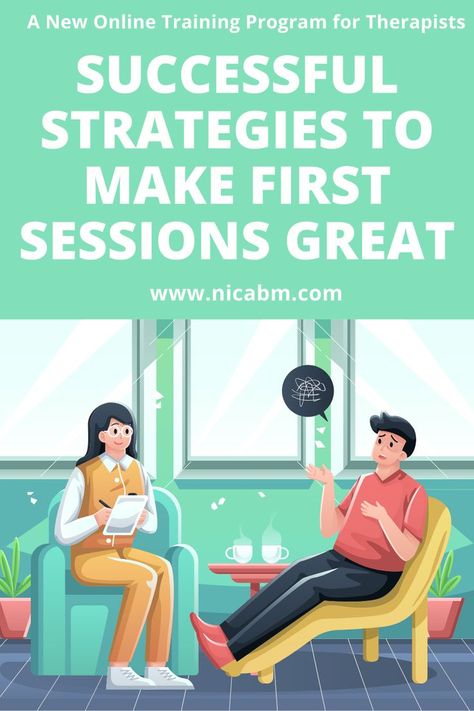 As therapists, we know that first impressions matter. And when clients come out of a first therapy session feeling good about the therapeutic relationship and motivated to do the work, they're more likely to return for a second session. Get expert techniques from world-leaders in the field of psychology and therapy in this online course: Successful Strategies to Make First Sessions Great. Sign up now. Single Session Therapy, First Therapy Session Activities, First Therapy Session, Therapeutic Relationship, Clinical Social Work, Mental Health Counselor, Relationship Psychology, Marriage And Family Therapist, His Secret Obsession