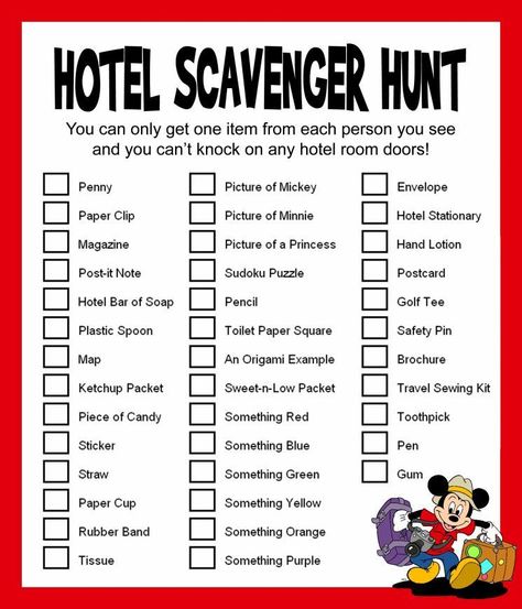 4shared - View all images at Hotel Scavenger Hunts folder Hotel Scavenger Hunt, Hotel Sleepover Party, Hotel Games, Hotel Birthday Parties, Adult Scavenger Hunt, Birthday Games For Adults, Diy Crafts For Teen Girls, First Birthday Games, Diy Crafts For Teens