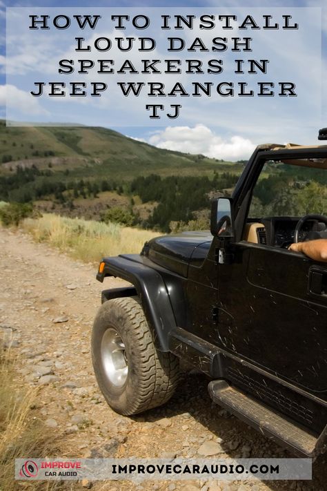 Jeep Tj Ideas Wrangler Tj, Tj Wrangler, Jeep Ideas, Jeep Tj, Wrangler Tj, Jeep Wrangler Tj, Car Audio, Sound Quality, Your Music