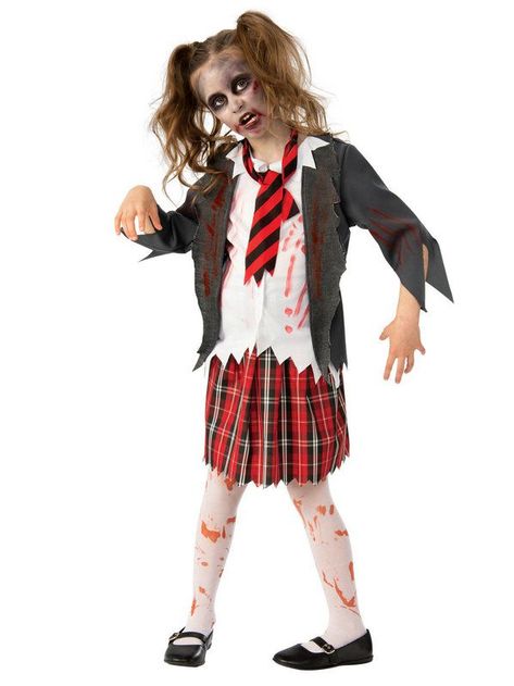 Check out Eerie Zombie High School Costume for Girls from Wholesale Halloween Costumes Girl Zombie Costume, Zombie High, Zombie School, School Costume, The Zombie Apocalypse, Halloween Adventure, Halloween Traditions, Zombie Costume, The Horrors