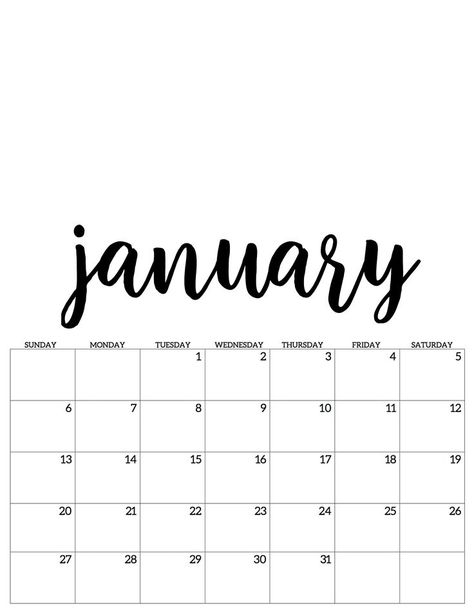 january januar kalender calendar 2019 Calender Printables, Due Date Calendar, January Calendar, Calendar 2019, Calendar 2020, 2019 Calendar, Bullet Journal Lettering Ideas, Diy Planner, Education Poster