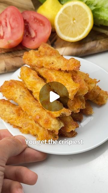 iRick Wiggins on Instagram: "Say “YUM” if you would eat these 3-Ingredient Fish Sticks 🐟😋🙌

How to make them:
1. Drain a large can of tuna and squeeze out all moisture.
2. Mix with 1 cup of cheddar, 1 large egg and seasonings.
3. Shape into fries on a parchment lined baking sheet.
4. Bake for 20 mins @ 400F & enjoy!

This recipe is super easy and sooo delicious if you want a nostalgic meal like fish sticks! The crunch is so perfect 👌" Chicken Cheddar, Chicken Fries, Fish Sticks, Low Carb Treats, Free Keto Recipes, Low Carb Chicken, Recipe Details, Low Carb Yum, Low Carb Keto Recipes