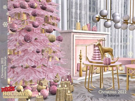 Sims 4 Christmas Cc, Spiral Christmas Tree, Family Christmas Sweaters, Christmas Jello Shots, Christmas Poses, Sims 4 Toddler, Sims 4 Cc Furniture, Best Sims, Christmas Bedroom