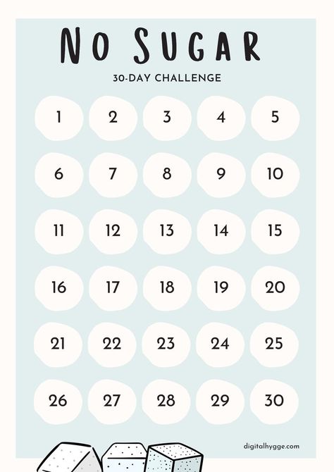 Your go-to resource for every possible no-sugar challenge, featuring free printable trackers to support your sugar detox journey! No Sugar Challenge, Sugar Challenge, Free Planner Printables, Planner Weekly Layout, Printable Habit Tracker, Planner Quotes, Best Planner, Planner Board, Planner Apps