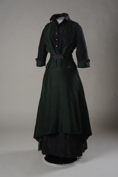 Edwardian Day Dress, Textile History, Lowell Massachusetts, Fashion 1910, 1900s Fashion, 1910s Fashion, Edwardian Dress, 20th Century Fashion, Period Outfit