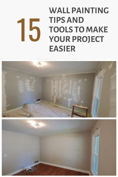 This article covers pro wall painting tips and tools recommended by a professional painter. Wall Painting Tips, House Painting Tips, Best Ladder, Paint Prep, Paint Your House, House Painter, Tape Painting, Leftover Paint, Painted Trays