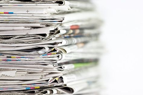 A pile of Norwegian newspapers Papyrus Paper, Paper Making Process, Newspaper Fashion, Pulling Weeds, Old Newspaper, Plant Fibres, Background White, Craft Time, Mulch