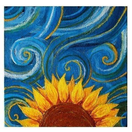 Easy Nice Paintings, Oil Pastel Paintings Abstract, Wavy Painting Ideas, Oil Pastel Van Gogh, Oleo Painting Ideas, Van Gogh Inspired Paintings, Abstract Art Oil Pastel, Oil Pastel Art Ideas Inspiration, Blend Oil Pastels