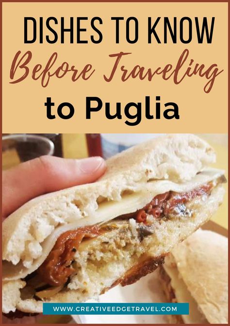 Puglia is still considered a “hidden gem” destination and most menus (the good ones) aren’t in English. Even if you do speak some Italian, you’ll need to learn the local dishes in order to truly discover Pugliese cuisine. Read more on our blog! #creativeedgeclub #italianfood #italianculture #foodlovers #discoveringitaly Puglia Italy Restaurants, Bari Puglia Italy, Puglia Recipes, Puglia Italy Food, Puglia Aesthetic, Puglia Food, Puglia Wedding, Puglia Bari, Bari Puglia