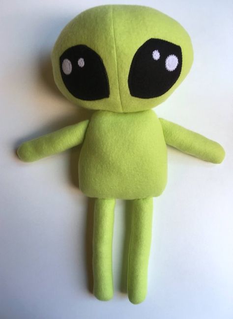 Big Alien toy in Fleece, Alien Doll, Alien Stuffed animal, stuffed doll, Alien soft doll, kids gift Alien Doll, Homemade Stuffed Animals, Alien Plush, Realistic Stuffed Animals, Felt Animal Patterns, Alien Aesthetic, Sock Animals, Kawaii Room, Plush Pattern