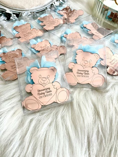 Prince Birthday Party, Teddy Bear Party, Prince Birthday, First Communion Favors, Personalised Teddy Bears, Teddy Bear Baby Shower, Baby Baptism, Bear Party, Baptism Party