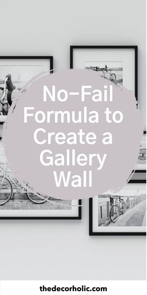 Transform your space with my no-fail formula to create a gallery wall! Learn expert tips and step-by-step guidance on how to create a gallery wall that reflects your unique style. This easy-to-follow approach will help you curate a stunning display that elevates any room. From choosing the right frames to arranging your artwork, discover the secrets to making your gallery wall a focal point in your home. Click to learn more! #GalleryWall #HomeDecor #DIYHome Trendy Gallery Wall Ideas, How To Create A Photo Gallery Wall, Vertical Gallery Wall Ideas, How To Hang Vertical And Horizontal Pictures, Photo Frame Sizes Wall Ideas, 5 Picture Layouts Wall Same Size, Same Size Frame Gallery Wall, Gallery Wall With 7 Frames, Painting Gallery Wall Ideas