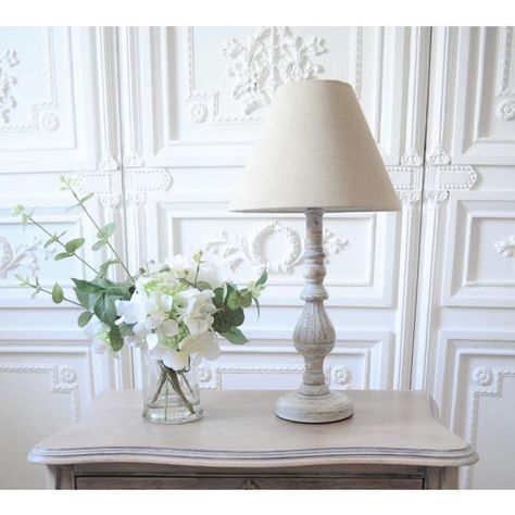 French Style Bedside Tables, French Bedroom Company, Cosy Reading, Distressed Table, Interior Room Decoration, Interior Decorating Living Room, Hardback Books, French Table Lamp, French Bedroom