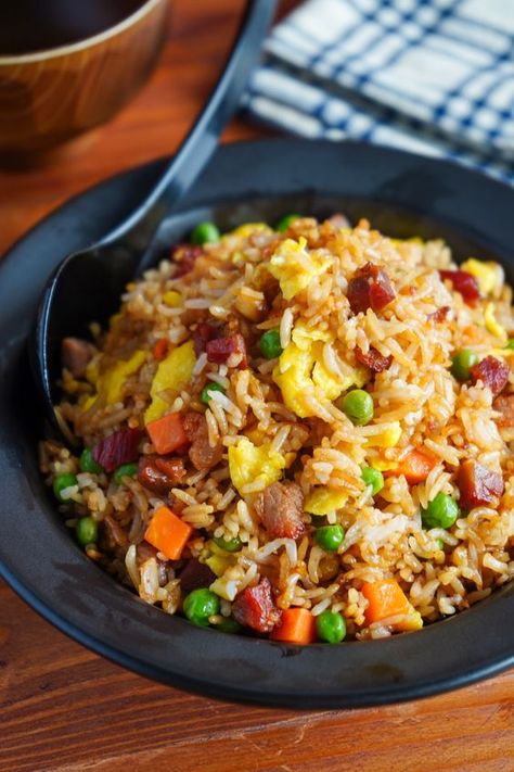 Yang Chow Fried Rice, Fried Rice Recipe Video, Best Fried Rice Recipe, Fry Rice, Not Nice, Nice Food, European Cuisine, Weekday Meals, Chicken Fried Rice