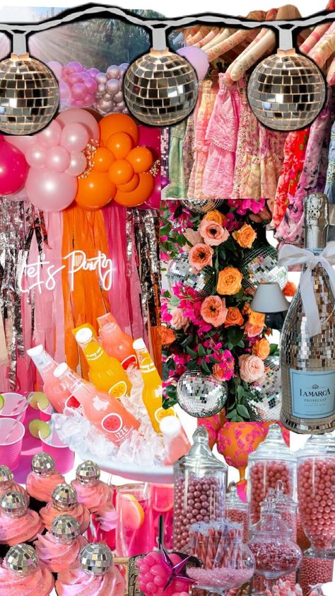 Garden Disco Party, Garden Disco, Party Poppers, 31st Birthday, Party Inspo, Disco Party, 30th Birthday, Garden Party, Mood Boards