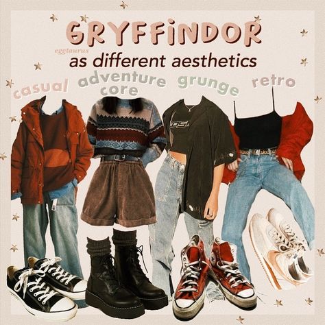 — jo’s Instagram post: “fc : 73,397 which one is your favorite outfit? — #moodboard #moodboards #nichememe #nichememes #polyvore #aesthetic #vintage #indie…” Adventure Core Outfits, Polyvore Aesthetic, Red Fashion Outfits, Rad Outfits, Gryffindor Outfit, 80’s Outfits, Adventure Core, Hufflepuff Slytherin, Slytherin Ravenclaw