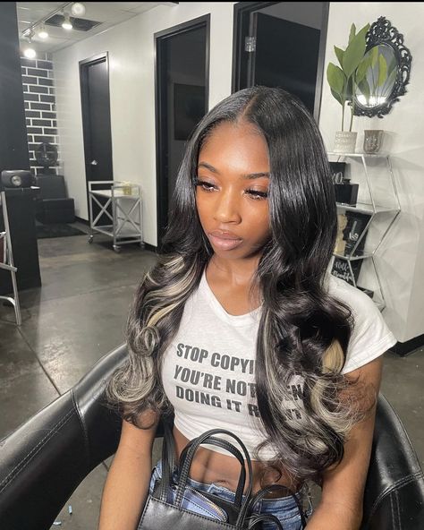 Ponytails Hairstyle, Wigs For Black Women Straight, Bts Hairstyle, Highlight Wig, Haircut Inspo, Weave Ponytail Hairstyles, Frontal Wig Hairstyles, Hair Wigs For Black Women, 2024 Prom