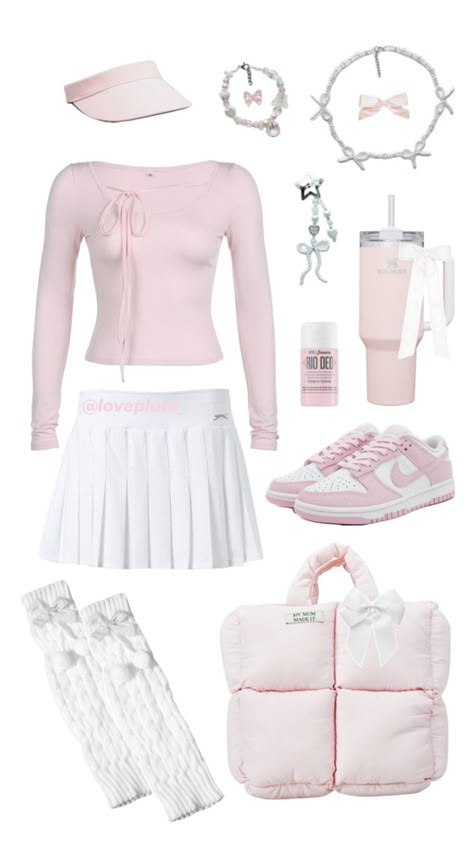 pink pilates princess inspired outfit Princess Aesthetic Outfits, Princess Inspired Outfits, Pink Pilates Princess, Pink Pilates, Pilates Princess, Gyaru Fashion, Princess Inspired, Shein Outfits, Princess Outfits