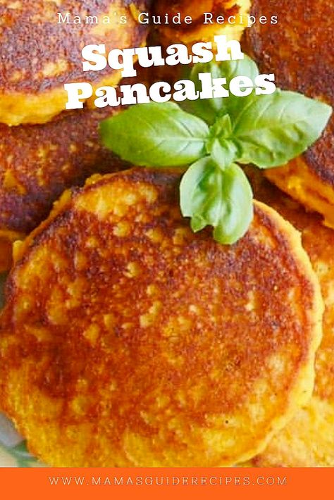 Squash Pancakes (or Pumpkins)  Get Recipe➡️ Recipes With Squash, Butternut Squash Pancakes, Squash Pancakes, Kabocha Squash Recipe, Pumpkin Pancake Recipe, Squash Varieties, Kabocha Squash, Pancake Recipes, Butternut Squash Recipes