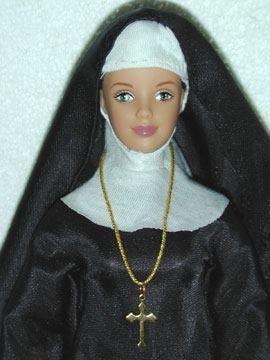 Nun doll Nun Doll, Baby Doll Set, Real Barbie, Bee Sting, Creme Color, Bride Dolls, Career Fashion, Barbie Dress Fashion, Barbie Dream