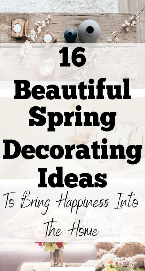 Looking for spring decor ideas? Be inspired with these spring decorating ideas for the home! For: spring aesthetic, spring decorations, spring decor diy, spring decor 2024, spring decor 2025, spring decor 2026, spring decor decorating ideas, home decor, spring decorations for home, spring decor for the home, spring decoration ideas, sprin...#Trends #HomeDecorating #Spring #Freshness #Season #Home #and #HomeStyle #InteriorDesign #of #Decor #the #DecorInspiration #HomeDecor #the #Ideas #Embrace Spring Decoration Ideas, Diy Spring Decor, Spring Decorating Ideas, Spring Decor Ideas, Cozy Bedroom Design, Spring Wall Decor, Home Decor Spring, Summer Decorations, Spring Decorations