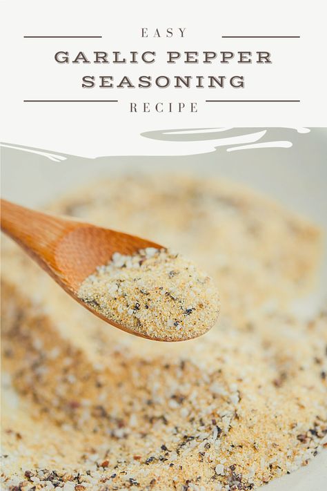 Garlic And Herb Seasoning Recipe, Homemade Curry Powder, Homemade Curry, Pepper Seasoning, Meat Seasoning, Garlic Seasoning, Herb Seasoning, Homemade Seasonings, Breakfast Recipes Casserole