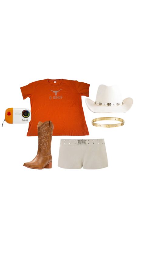 Texas Game Day Outfit, Longhorn Gameday Outfit, Texas Longhorns Outfits, Country Inspired Outfits, Ut Game, Gameday Fits, College Gameday Outfits, Game Day Fits, Gameday Outfits