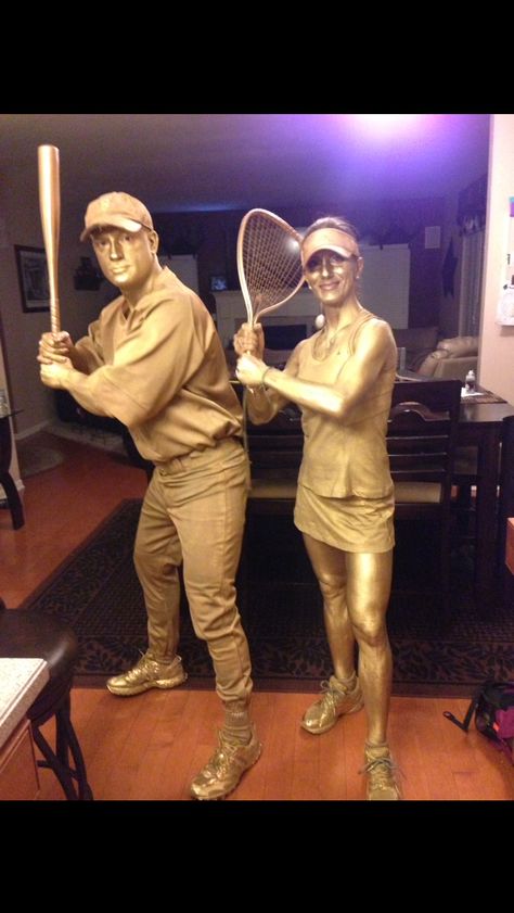 Gold trophy Halloween costume. Trophy Halloween Costume, Halloween 2018, Fall Favorites, Halloween Costume, Halloween Costumes, Halloween, Gold