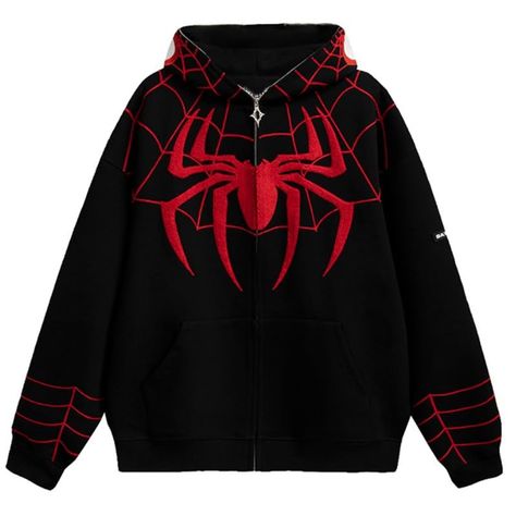 PRICES MAY VARY. Zipper closure Spiderman Hoodie, Hip Hop Sweatshirts, Harajuku Women, Dalian, Aesthetic Streetwear, Zippered Cardigan, Gothic Rock, Grunge Vintage, Harajuku Streetwear