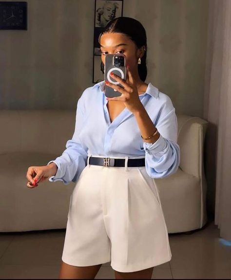 Corporate Baddie Outfits, Soft Feminine Outfits, Corporate Baddie, Effortlessly Chic Outfits, Classy Casual Outfits, Casual Chic Outfit, Feminine Outfit, Summer Fashion Outfits, Professional Outfits