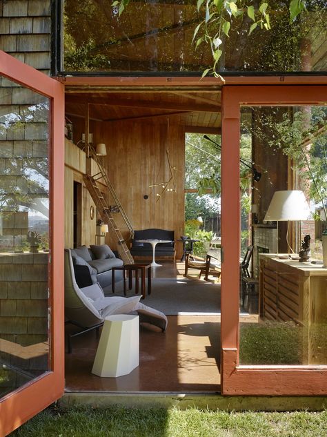 Creatives of the Bay Area Series: Charles de Lisle - Dwell Convert Garage To Bedroom, Brazil Houses, Cedar Homes, Bohemian House, Beautiful Home Designs, California Design, Dream Living, Southern Home, The Bay Area