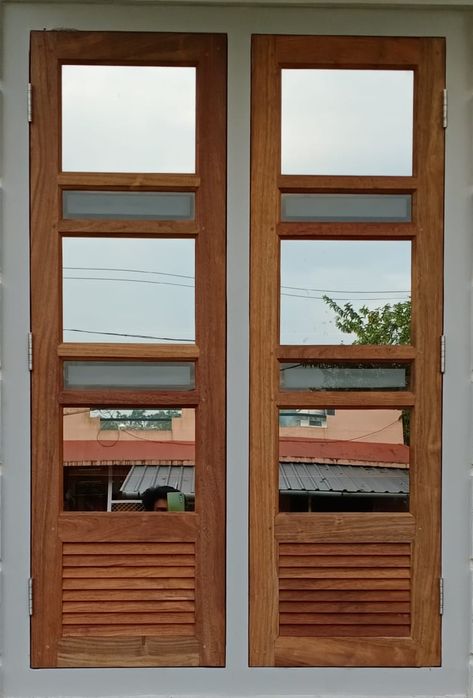 Windows and doors in kerala Wood Window Design Modern, New Window Design, Archways In Homes, Wooden Window Design, Latest Door Designs, House Window Design, Window Detail, Door Design Images, French Windows