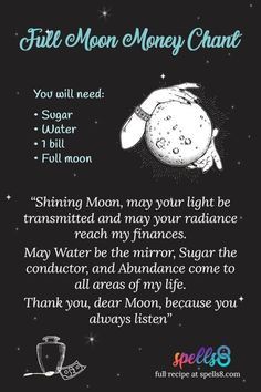 Full Super Moon Ritual, Full Moon Ritual Manifestation Money, Money Manifestation Spell, Wicca Deities, Super Moon Ritual, Monthly Rituals, Wealth Ritual, Money Chant, Cleanse Meaning