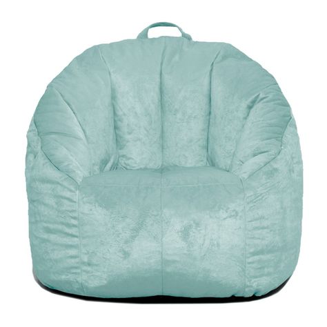 Big Joe Joey Bean Bag Chair, Multiple Colors - 28.5" x 24.5" x 26.5" - Walmart.com - Walmart.com White Plains, Bag Chair, White Tattoo, Cleaning Materials, Kids Chairs, Child Safety, Bean Bag, New Room, Bean Bag Chair